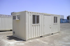 Insulated Office Container Front