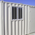 Steel Door Window with Lock Box