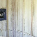 Custom Work Space Framed, Spray Foam, Electrical